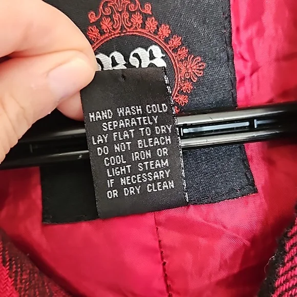 BB Dakota red plaid jacket - Picture 3 of 8